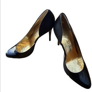 Black Ted Baker Patent Leather Pumps
